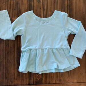 June & January Mint Long Sleeved Tee Sz ST